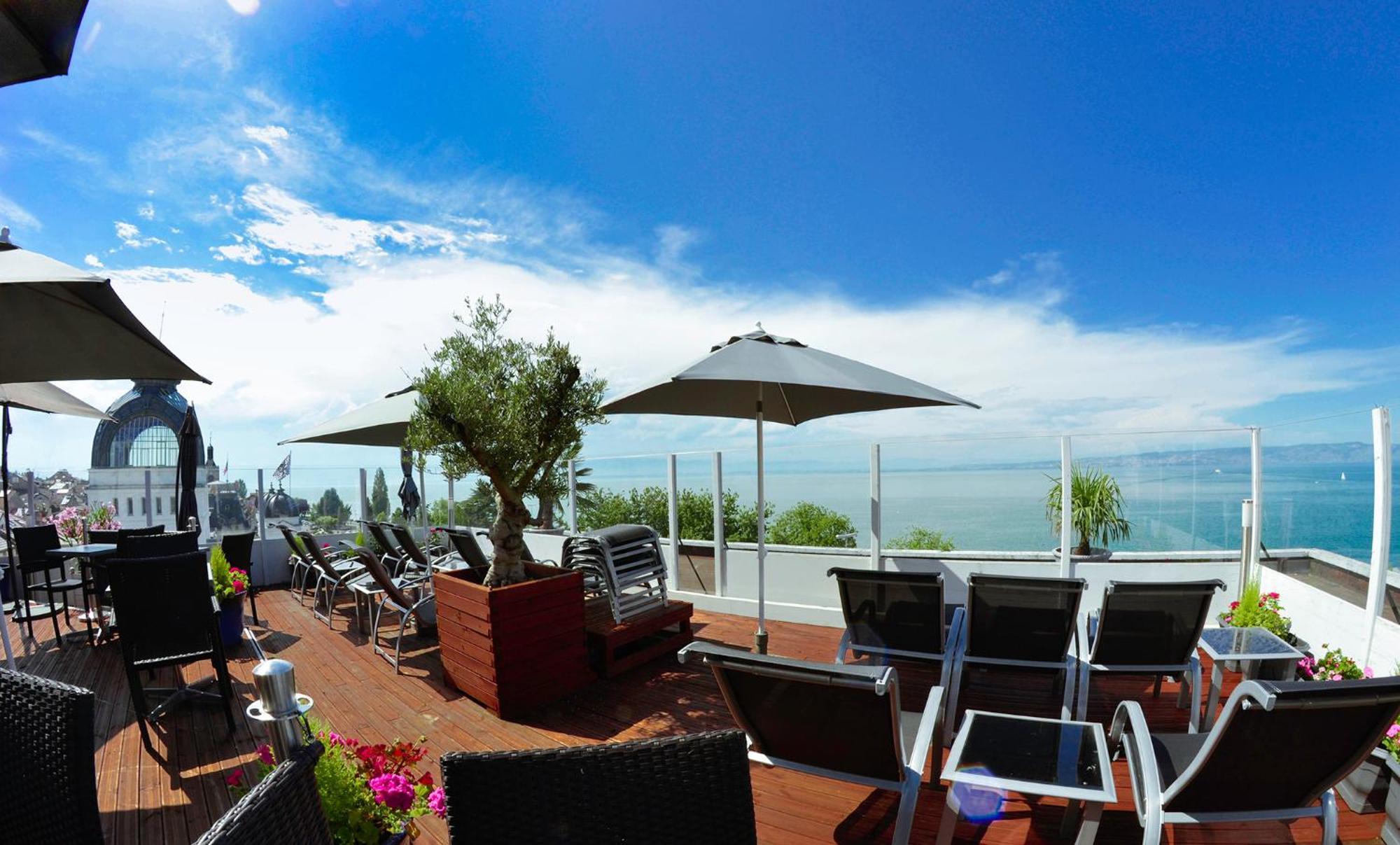 Savoy Hotel Evian Luaran gambar