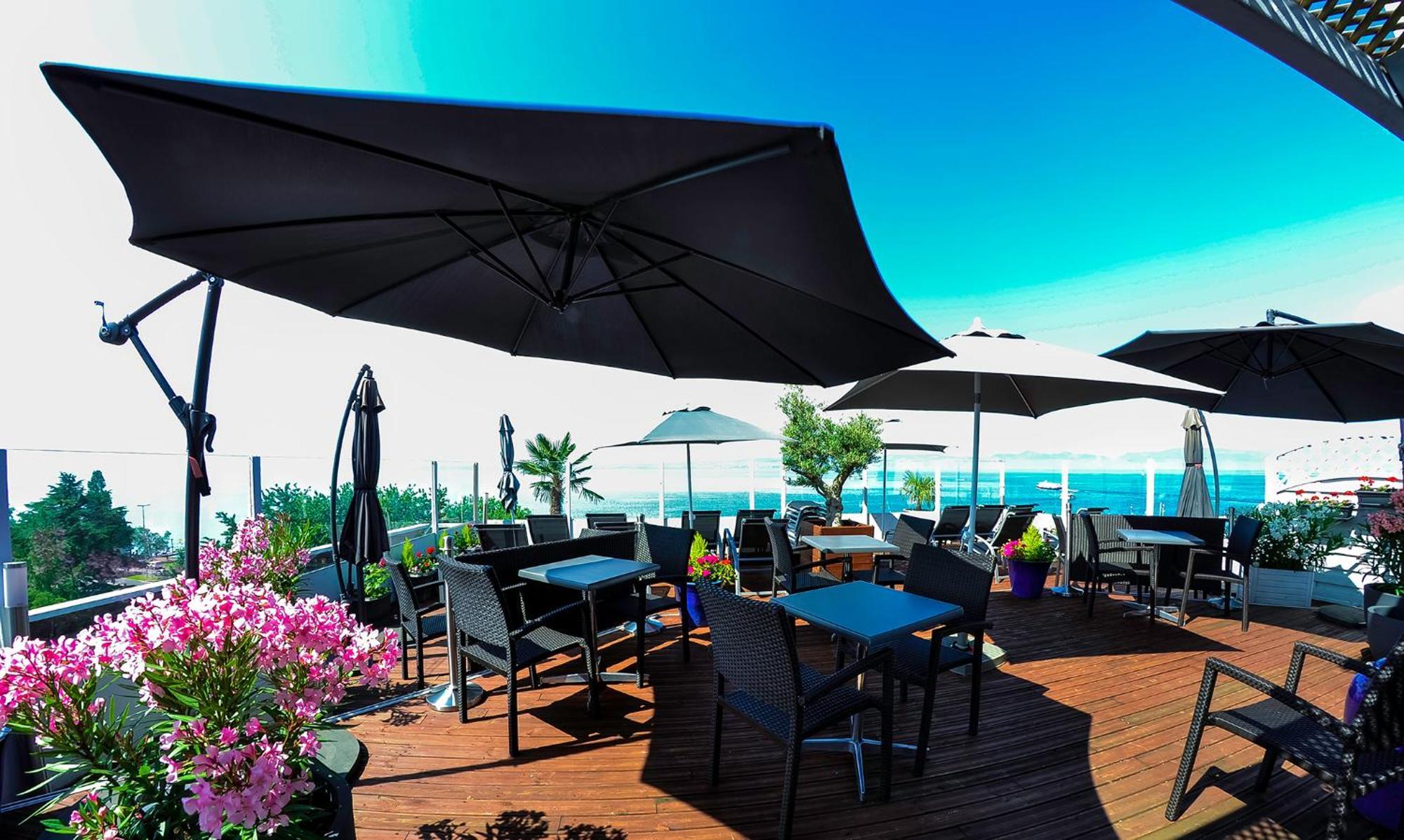 Savoy Hotel Evian Luaran gambar