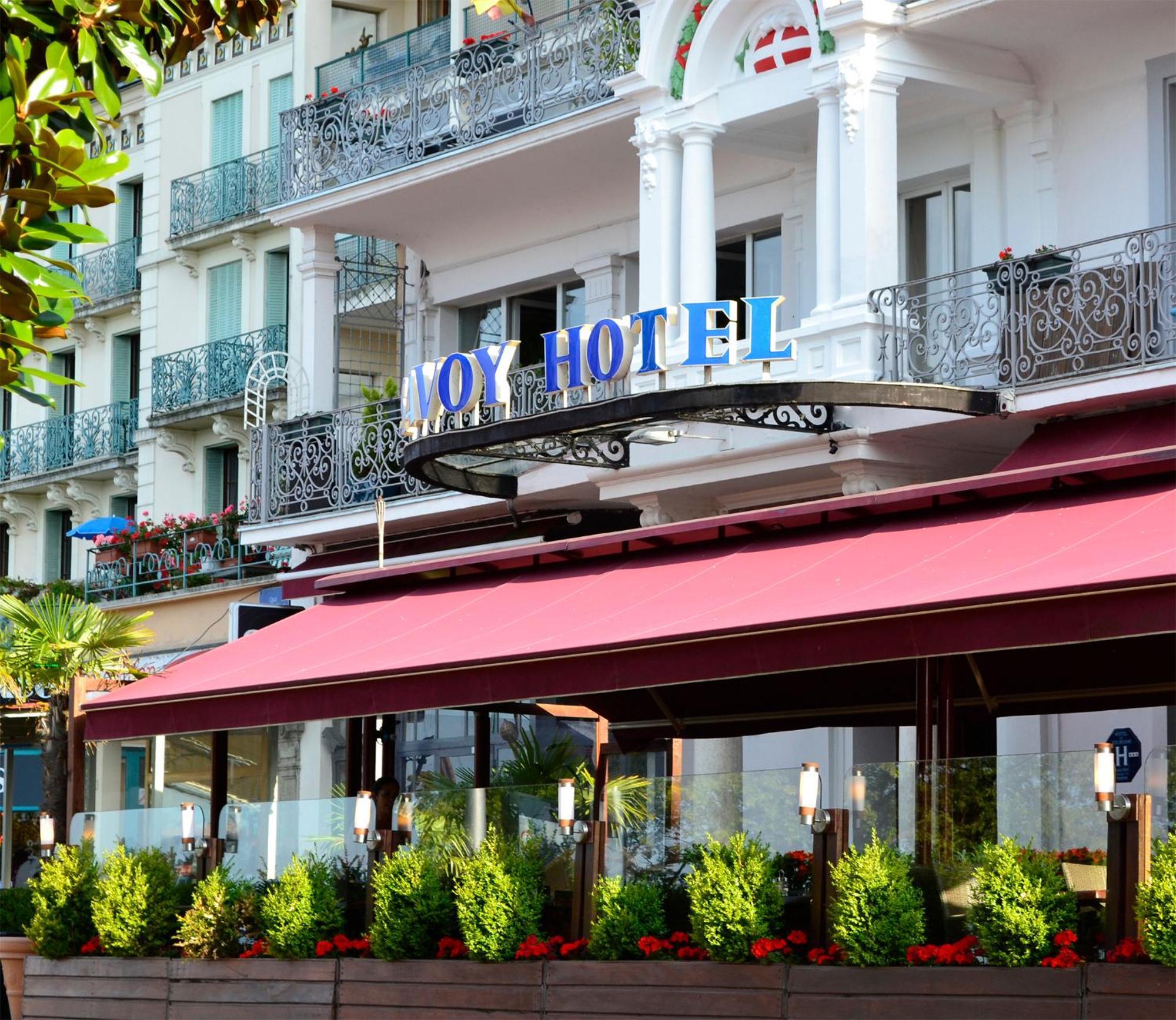 Savoy Hotel Evian Luaran gambar