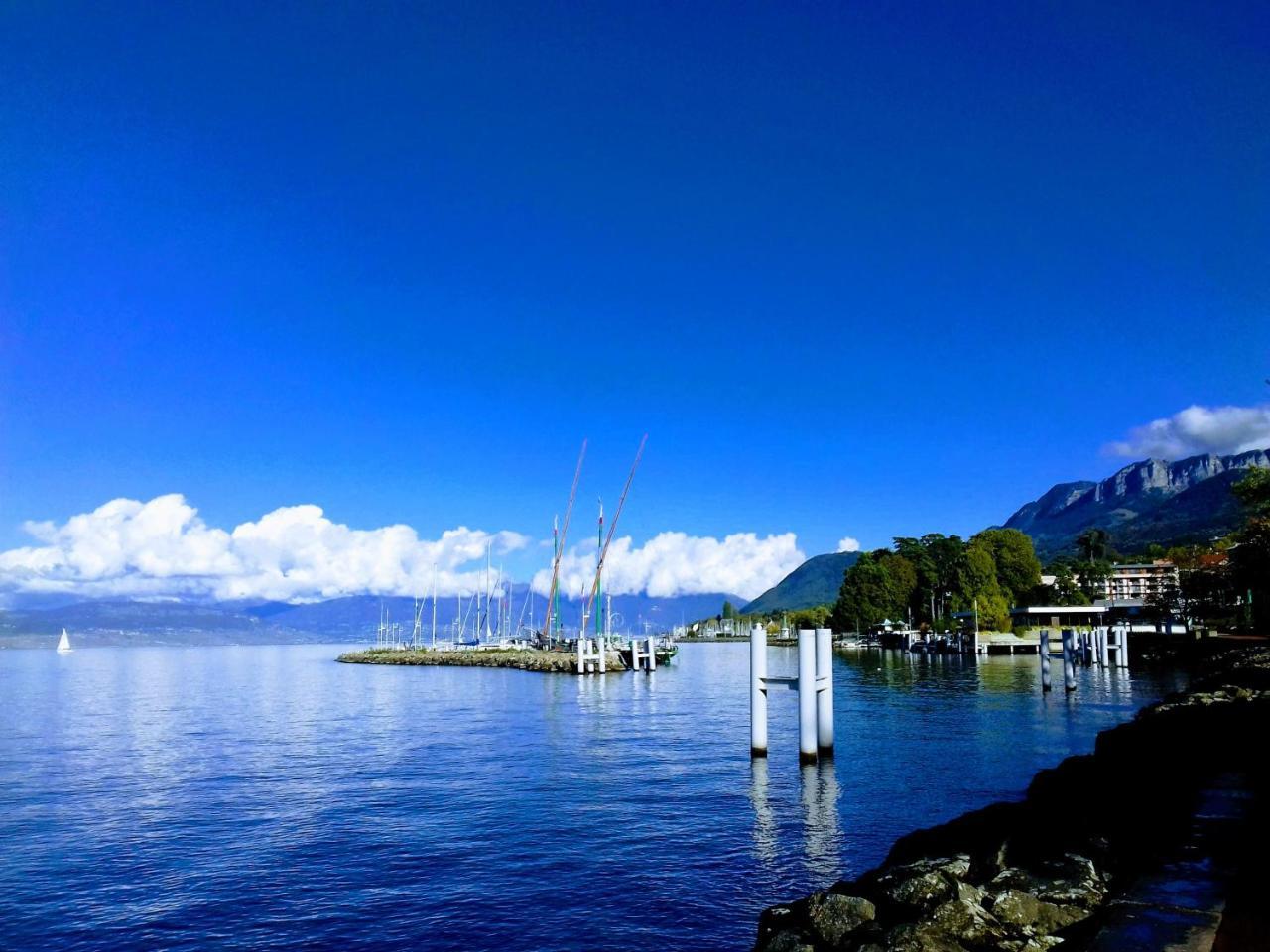 Savoy Hotel Evian Luaran gambar