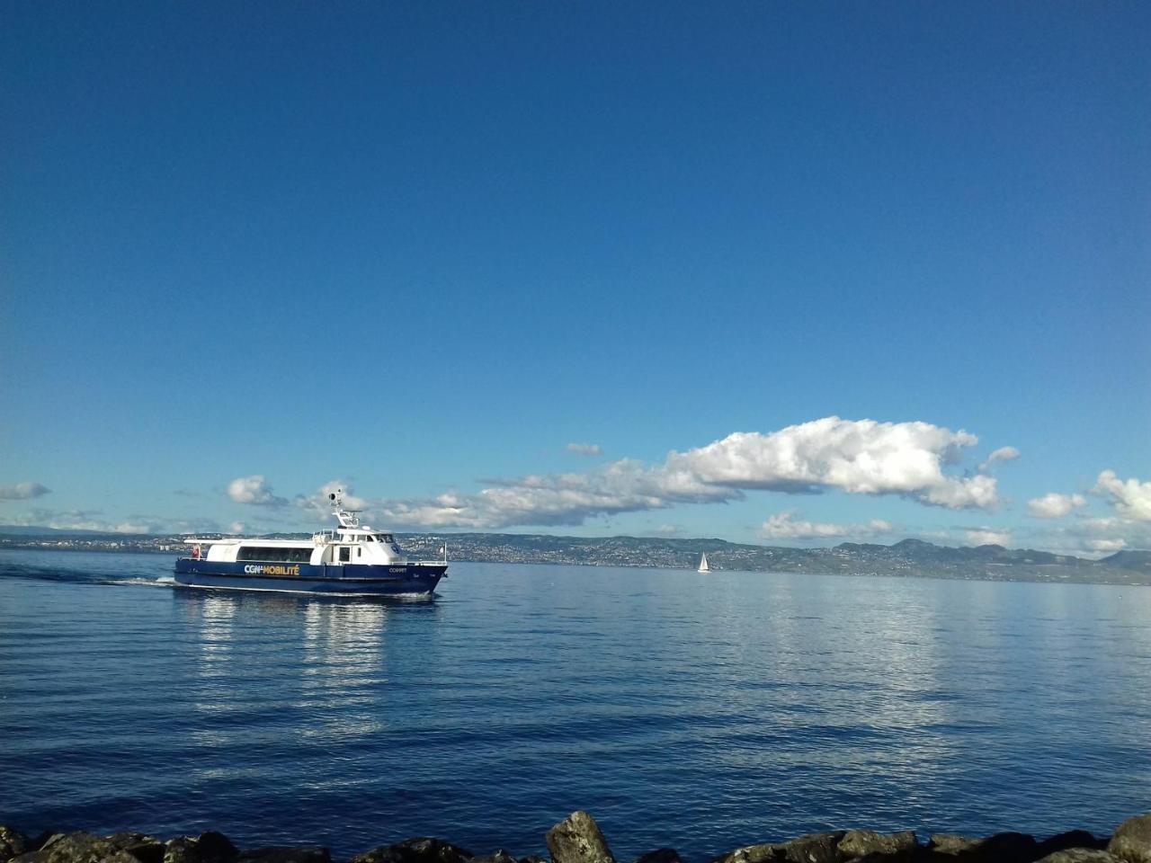 Savoy Hotel Evian Luaran gambar