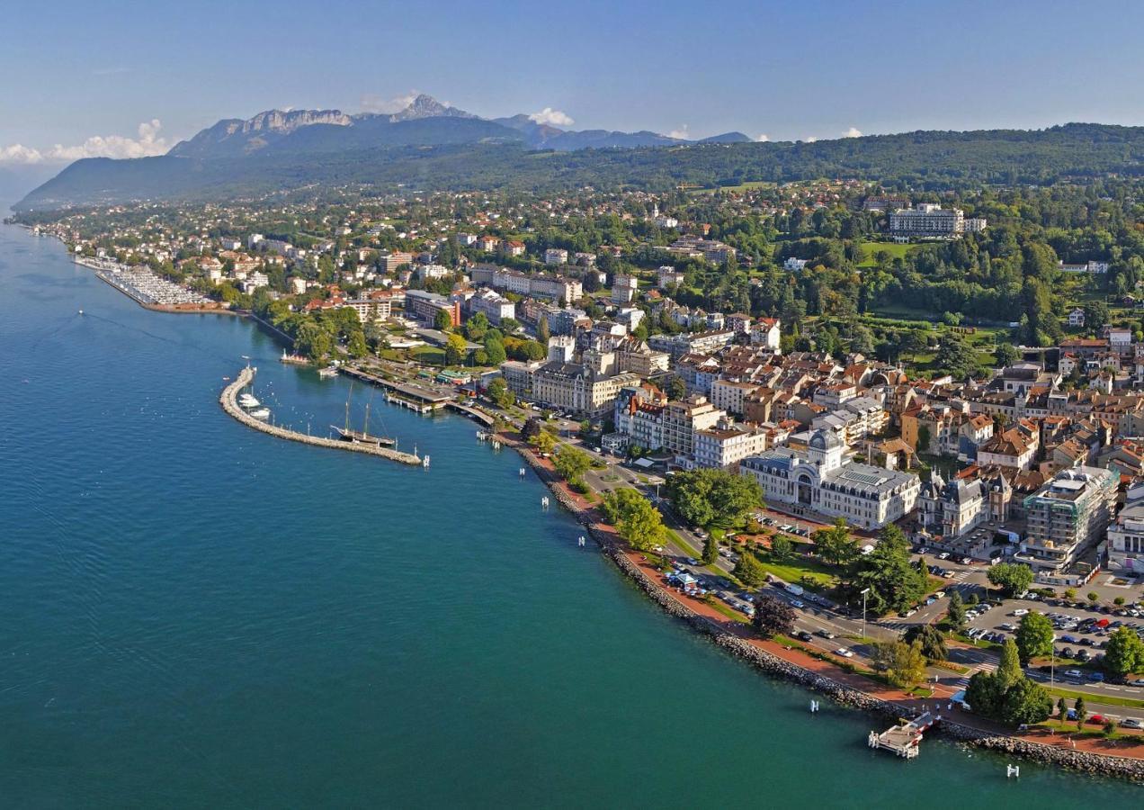 Savoy Hotel Evian Luaran gambar